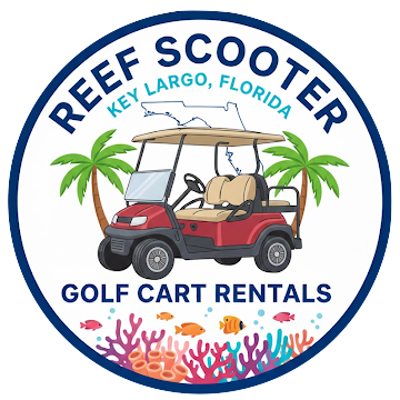 Reef Scooter Golf Cart Rentals Logo – Key Largo FL